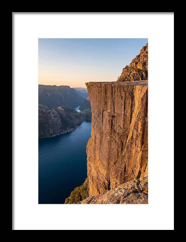 Pulpit Rock At Golden Hour