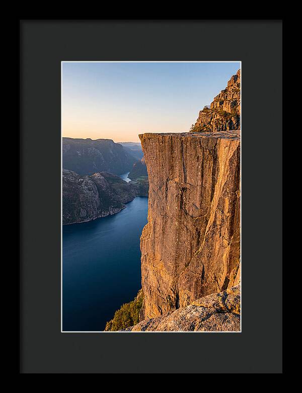 Pulpit Rock At Golden Hour