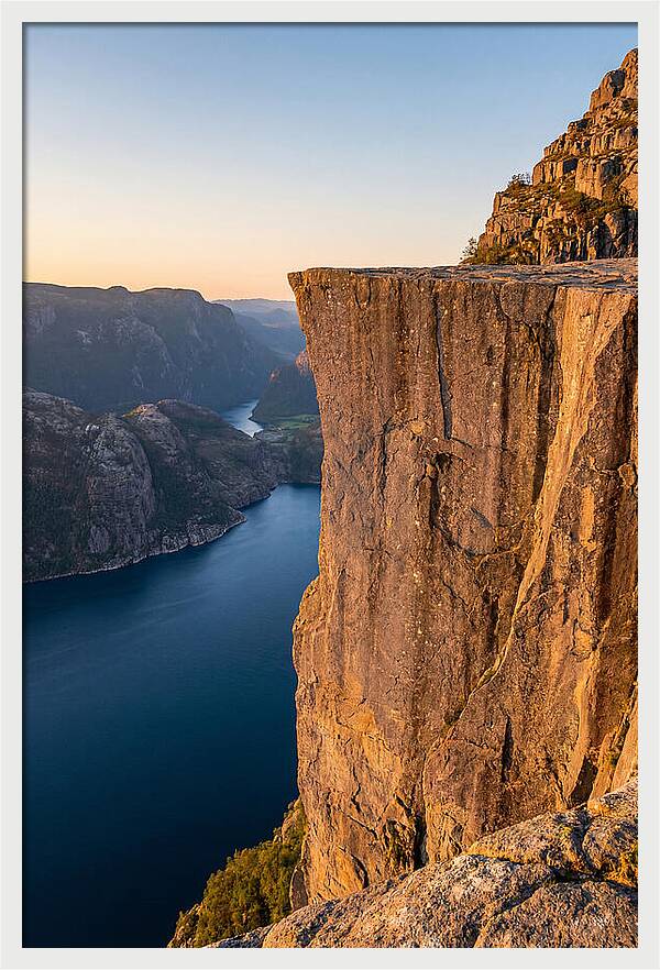 Pulpit Rock At Golden Hour