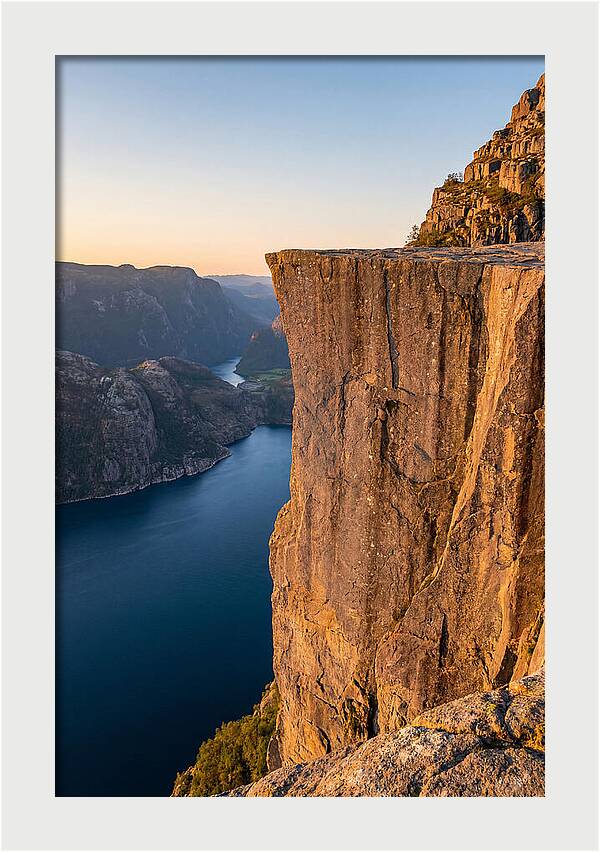 Pulpit Rock At Golden Hour
