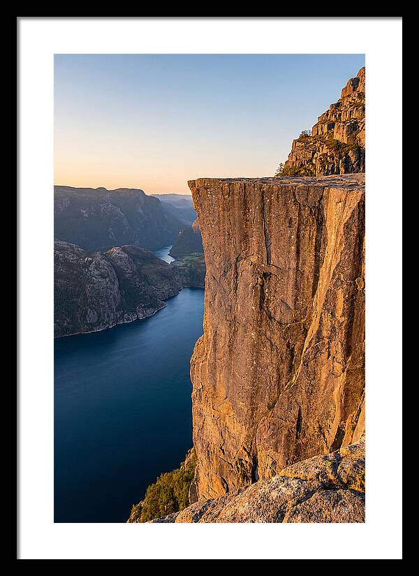 Pulpit Rock At Golden Hour