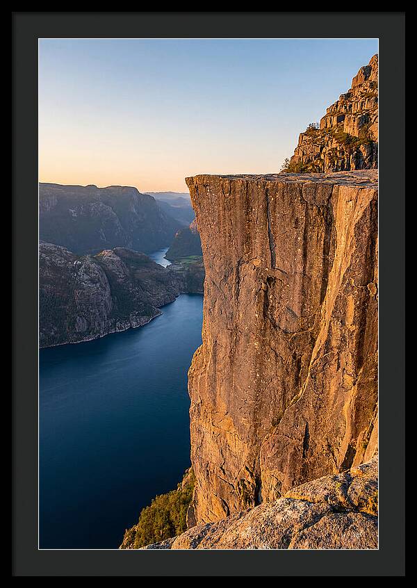 Pulpit Rock At Golden Hour