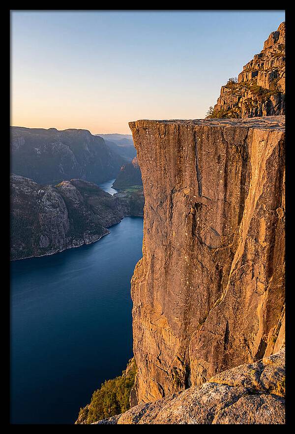 Pulpit Rock At Golden Hour