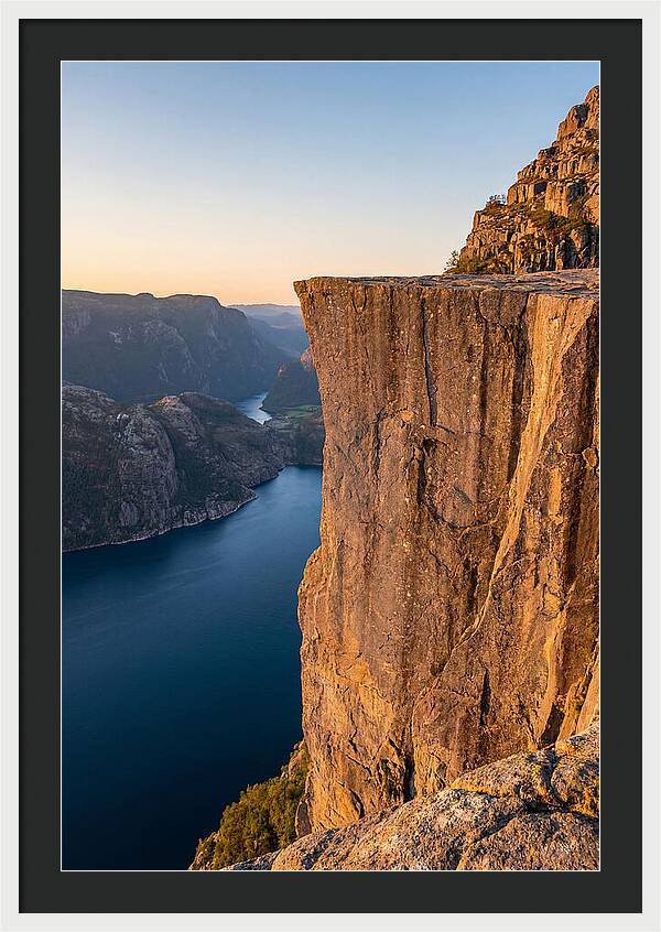 Pulpit Rock At Golden Hour