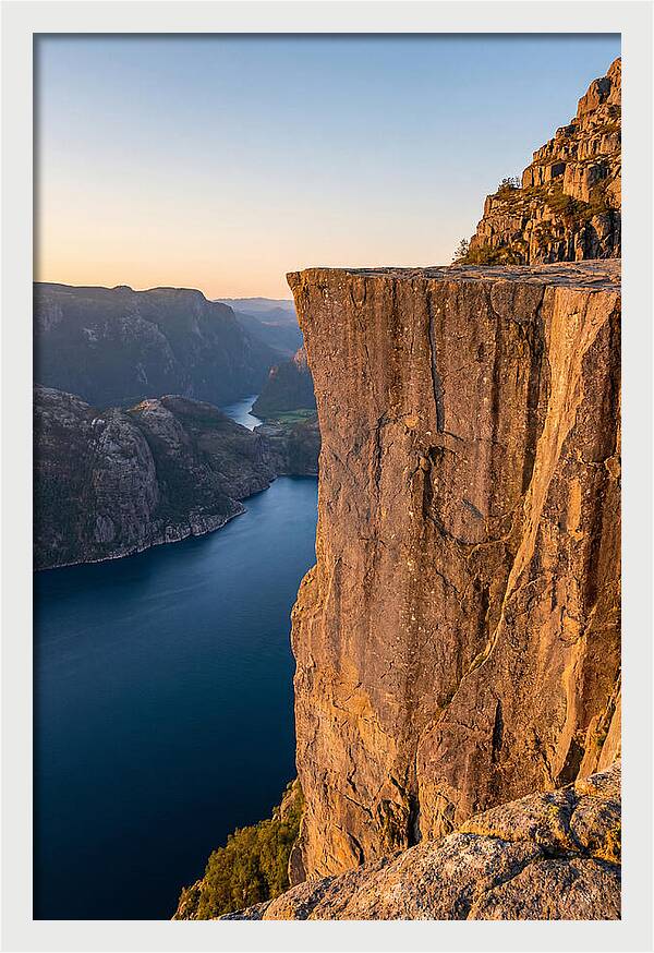 Pulpit Rock At Golden Hour