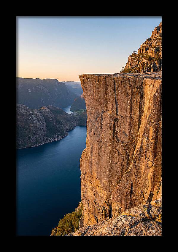 Pulpit Rock At Golden Hour