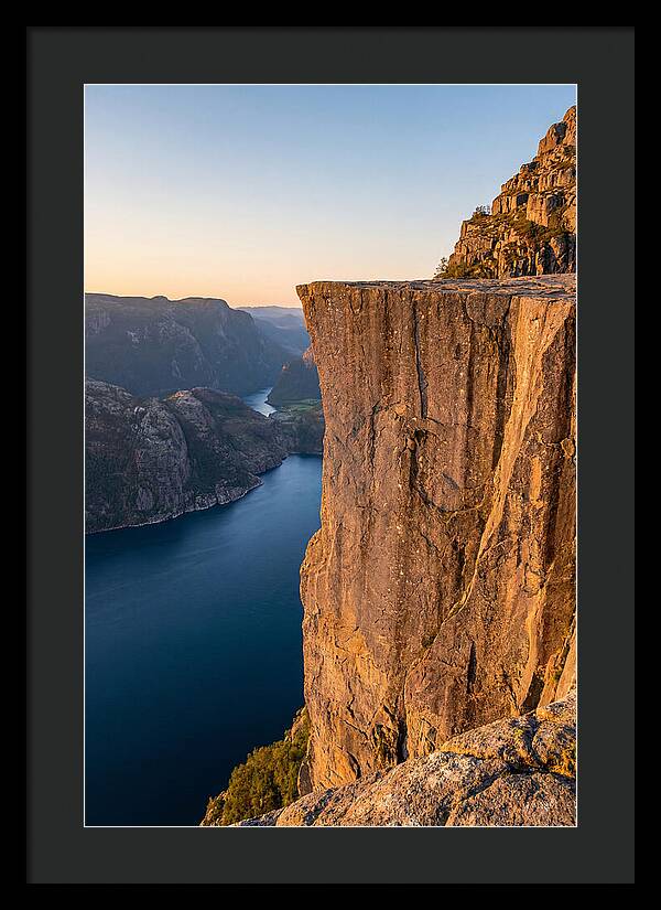 Pulpit Rock At Golden Hour