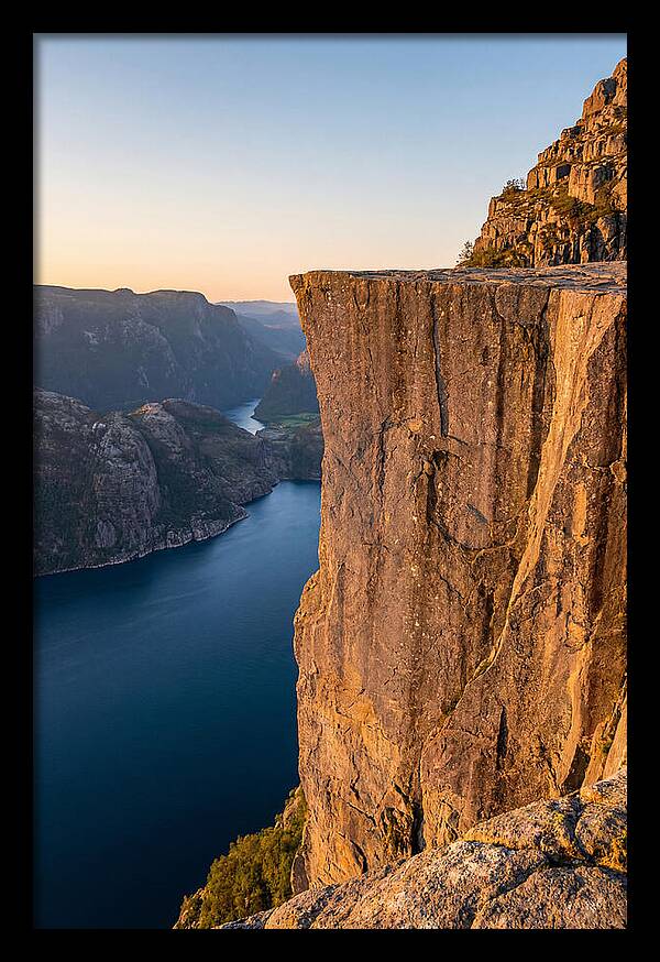 Pulpit Rock At Golden Hour