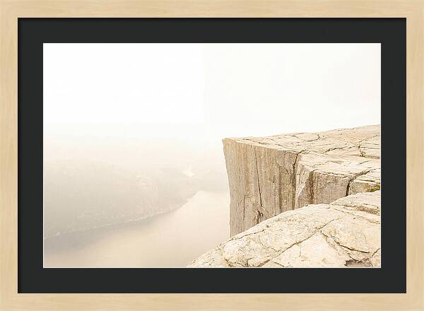 Pulpit Rock Overlooking Lysefjord