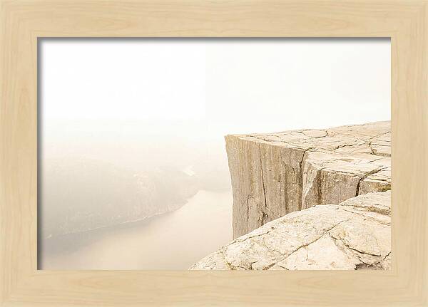 Pulpit Rock Overlooking Lysefjord