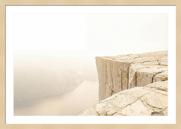 Pulpit Rock Overlooking Lysefjord