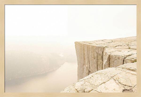 Pulpit Rock Overlooking Lysefjord