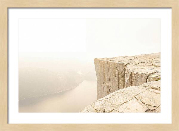 Pulpit Rock Overlooking Lysefjord