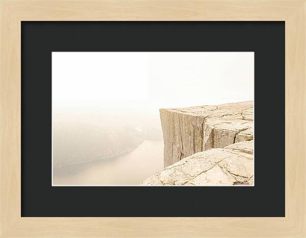 Pulpit Rock Overlooking Lysefjord
