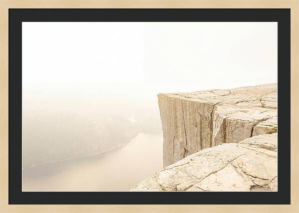 Pulpit Rock Overlooking Lysefjord