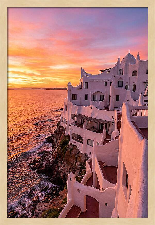 Punta Del Este Casapueblo Sunset