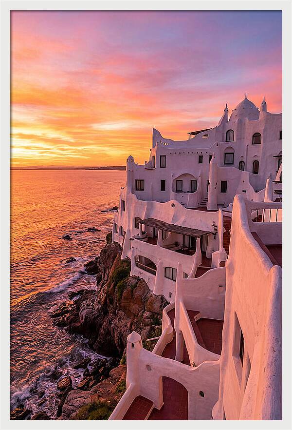 Punta Del Este Casapueblo Sunset