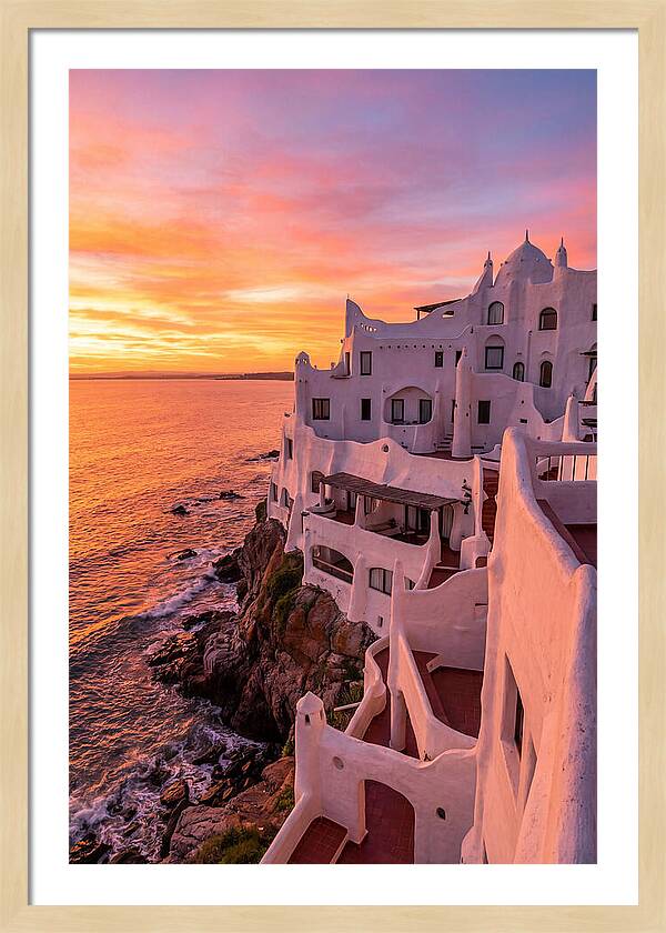 Punta Del Este Casapueblo Sunset