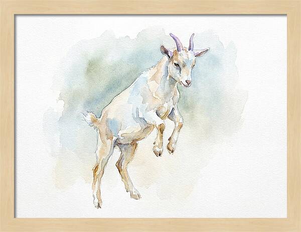 Pygmy Goat In Motion