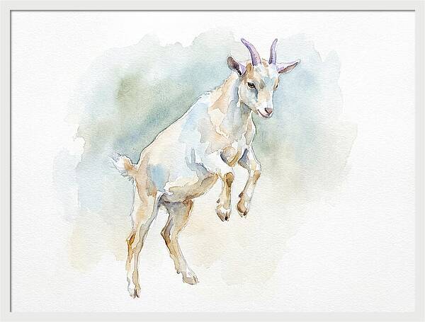 Pygmy Goat In Motion