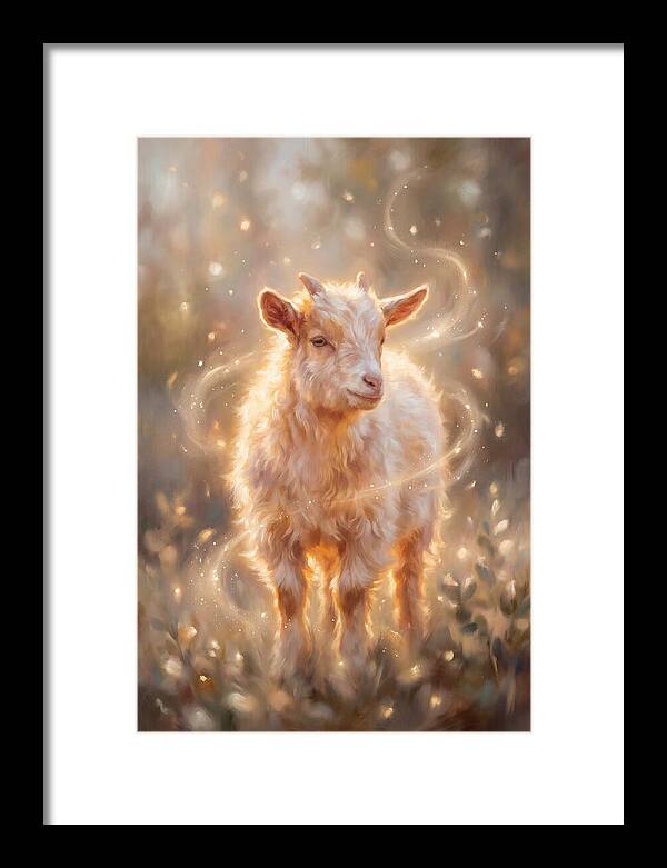 Pygmy Goat In Nature