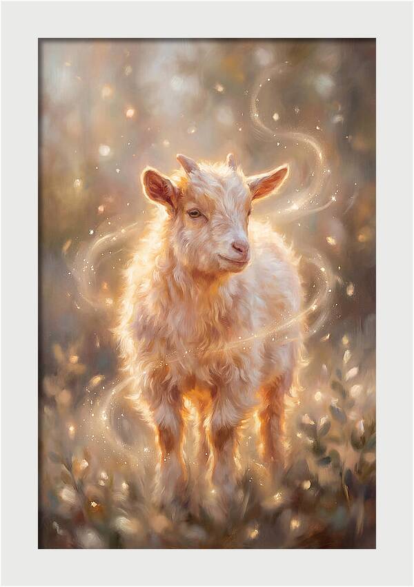 Pygmy Goat In Nature