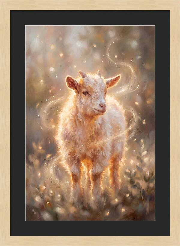 Pygmy Goat In Nature