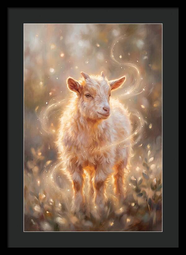 Pygmy Goat In Nature