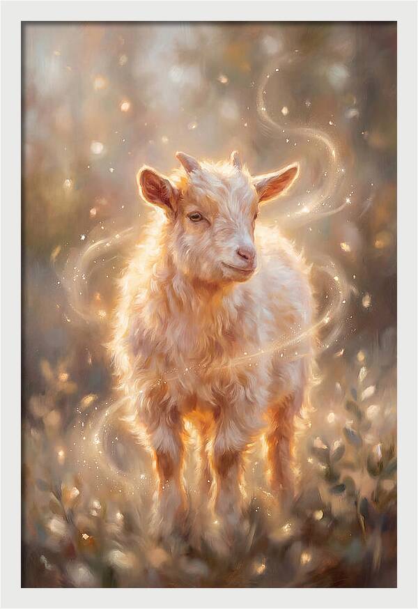 Pygmy Goat In Nature