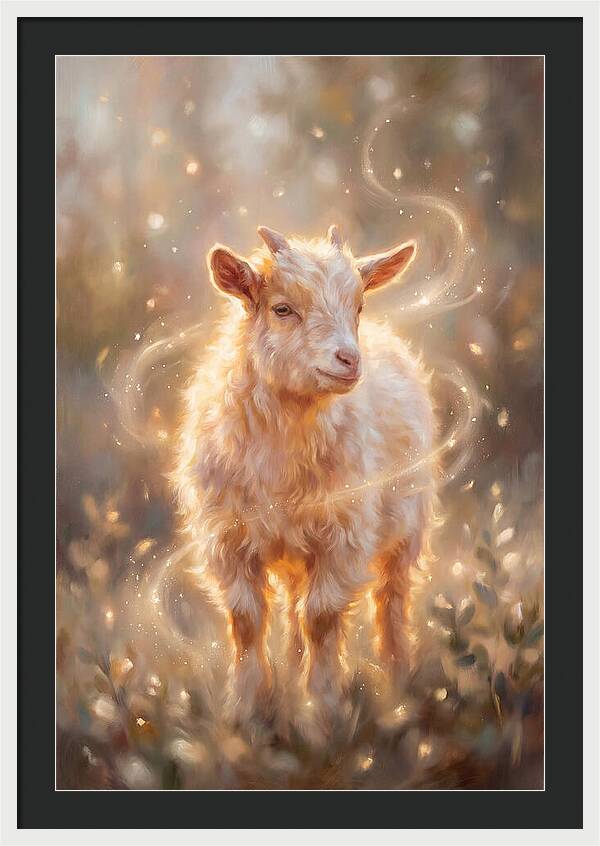 Pygmy Goat In Nature