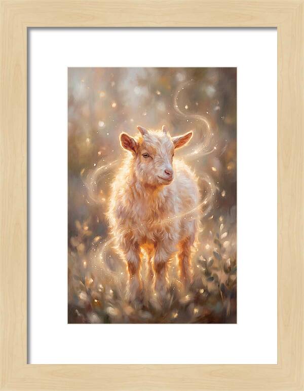 Pygmy Goat In Nature