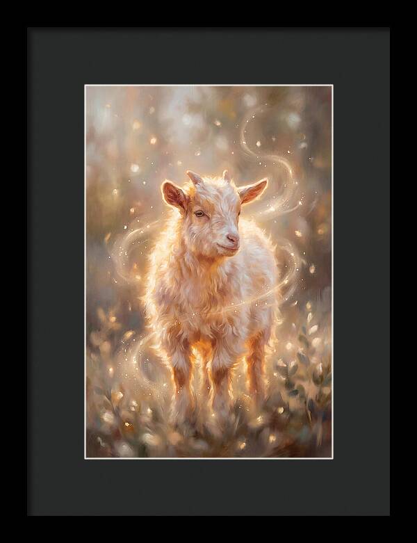 Pygmy Goat In Nature