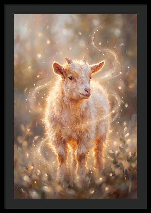 Pygmy Goat In Nature