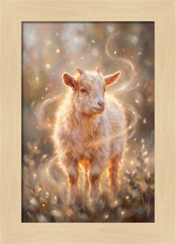 Pygmy Goat In Nature