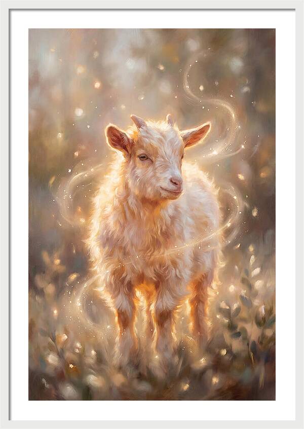 Pygmy Goat In Nature