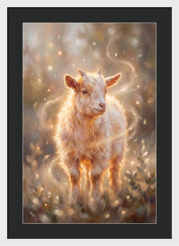 Pygmy Goat In Nature