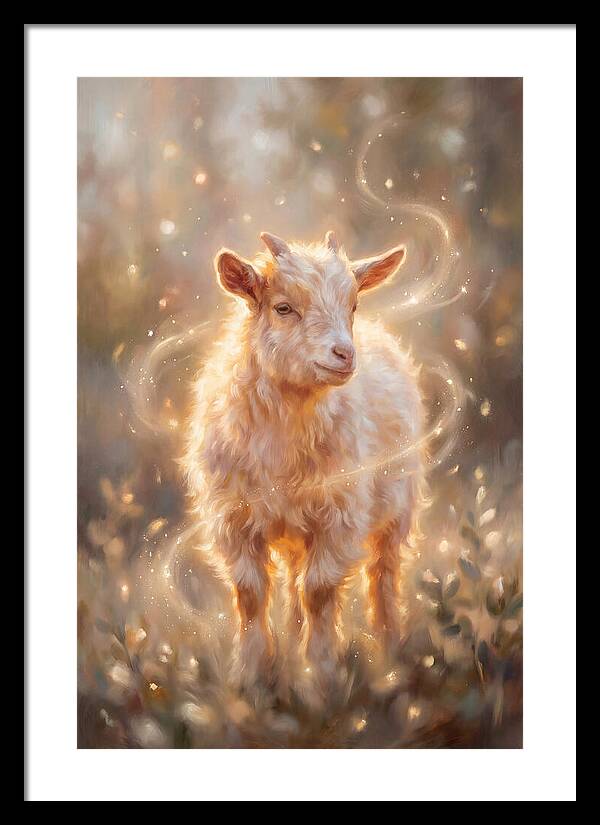Pygmy Goat In Nature