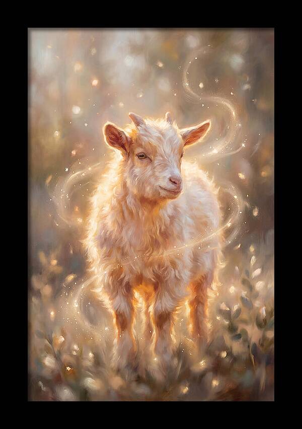 Pygmy Goat In Nature