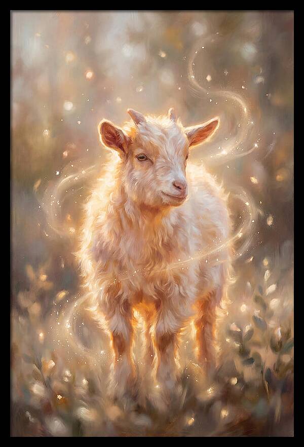 Pygmy Goat In Nature