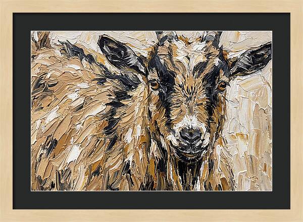 Pygmy Goat Portrait