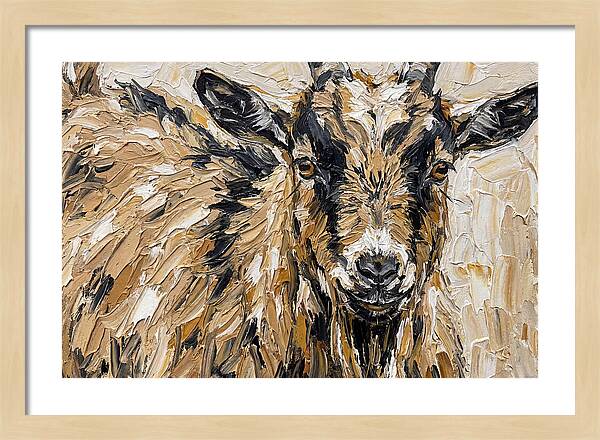 Pygmy Goat Portrait