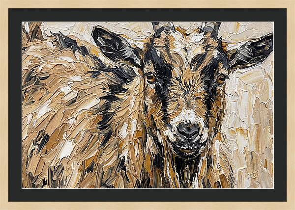 Pygmy Goat Portrait