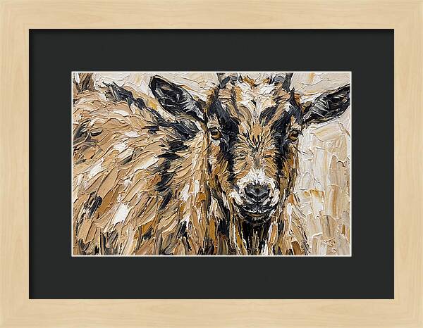 Pygmy Goat Portrait