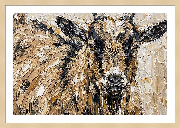 Pygmy Goat Portrait