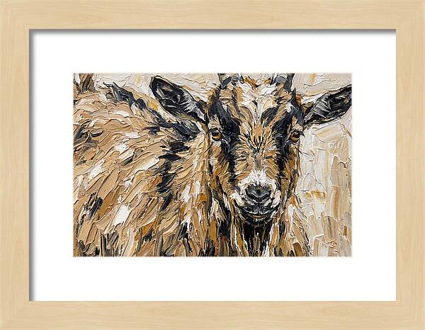 Pygmy Goat Portrait
