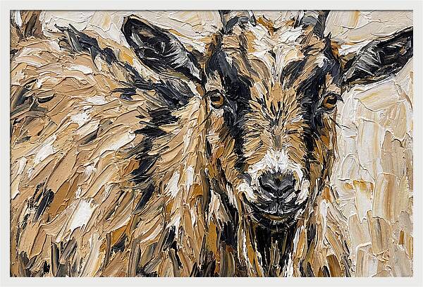 Pygmy Goat Portrait