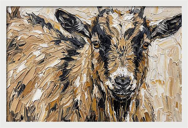 Pygmy Goat Portrait
