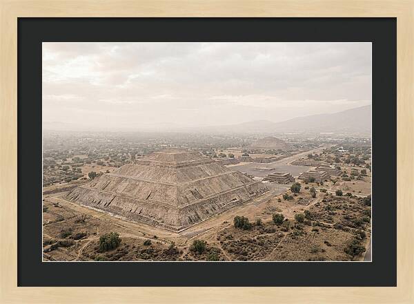 Pyramid Of The Sun At Teotihuacan