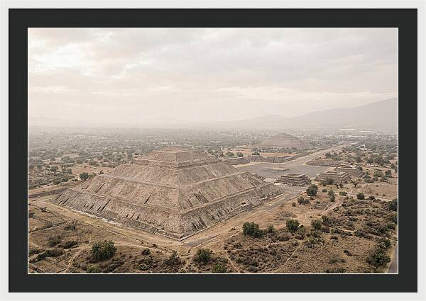 Pyramid Of The Sun At Teotihuacan