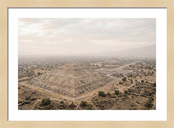 Pyramid Of The Sun At Teotihuacan
